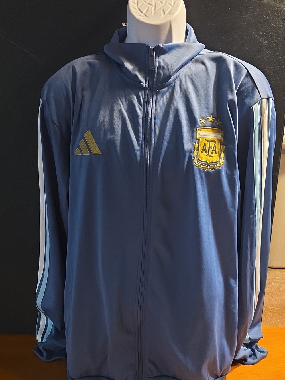 Adidas Argentina Soccer Tracksuit Jacket World Cup